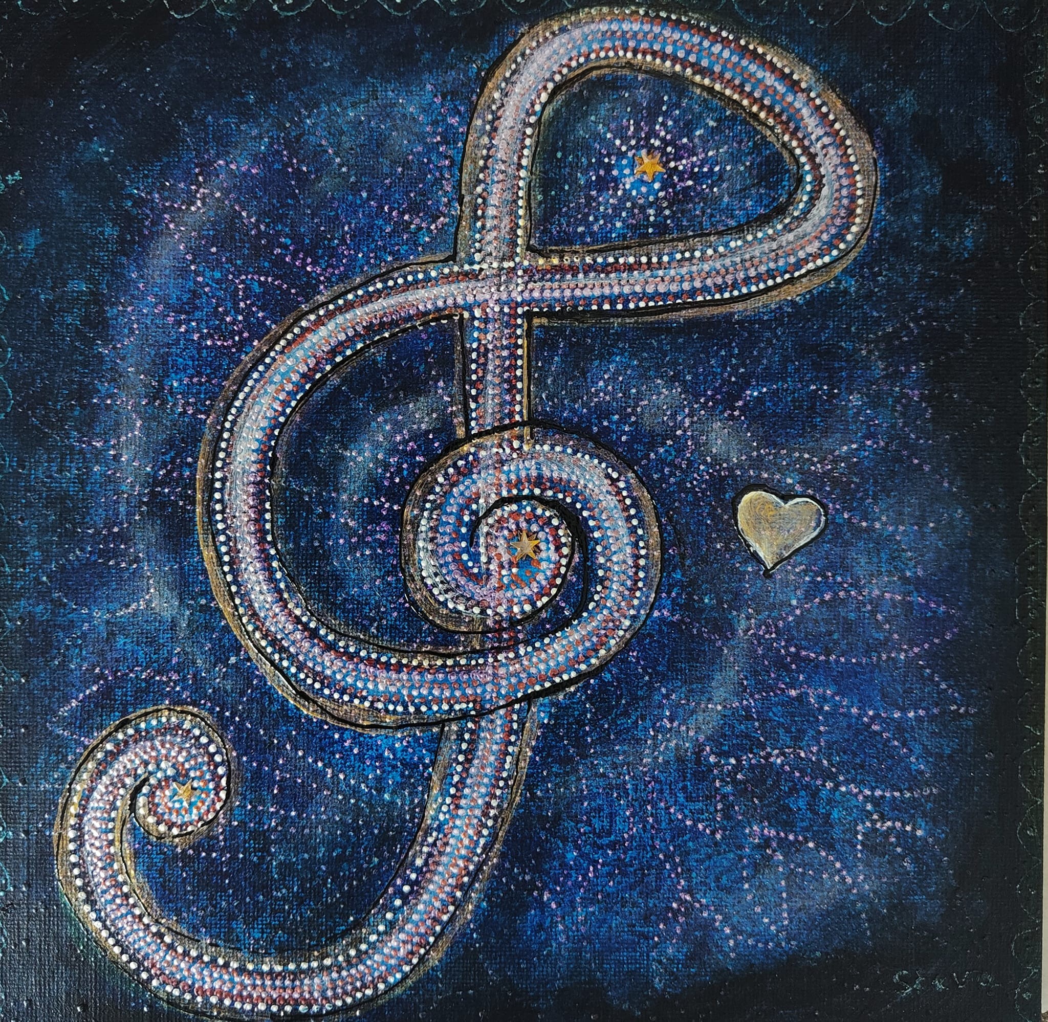 Au coeur de la musique (bleu)