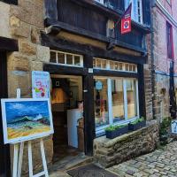 Art dans la ville dinan 2024 Steva /Chupin galerie