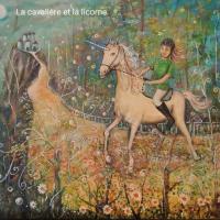 La cavalière et la licorne