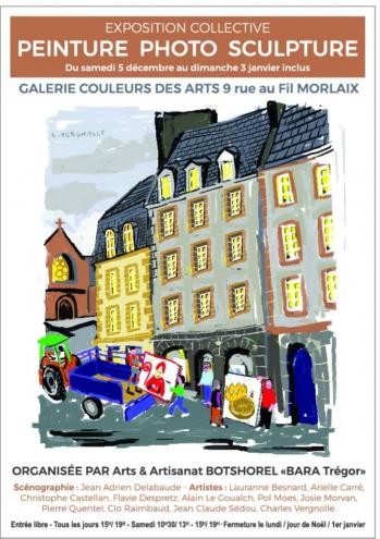 Affiche couleurs des Arts Morlaix