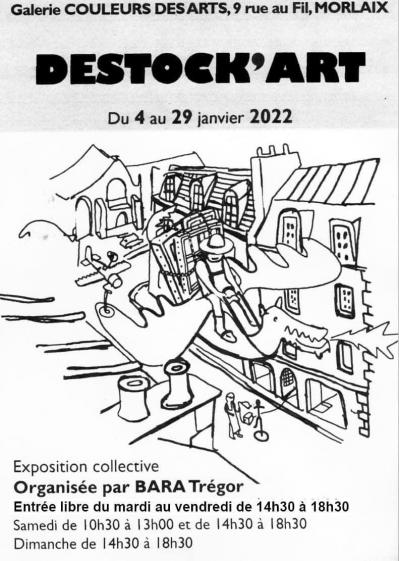 Affiche destoxk art janvier 2022