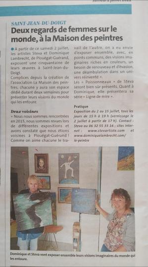 Article maison des peintres ete 2022