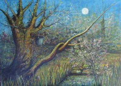 La fontaine saint melar 2022 huile