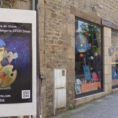 Atelier de Steva Dinan 1 b rue de la Boulangerie