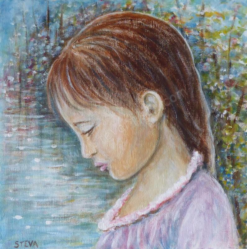 Pensives 2024 25x25 cm