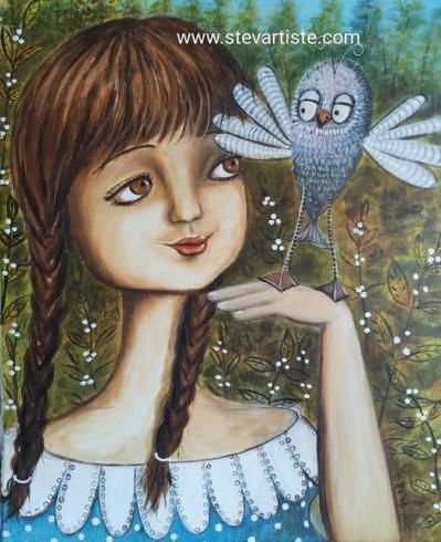 Tendresse 61x50 cm 2024 steva